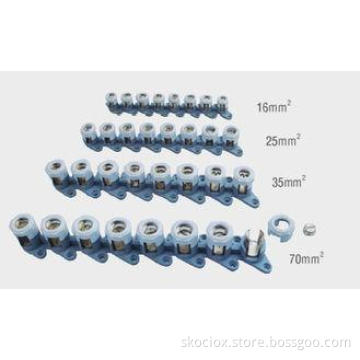 Din rail 8 x 1 Way Terminal Block Connectors with CE Certif